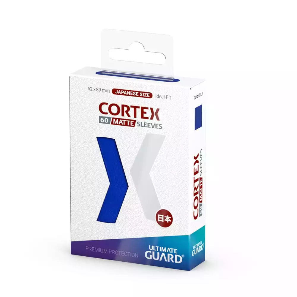 Ultimate Guard Cortex Sleeves Japanische Größe - Matt-Blau (60)