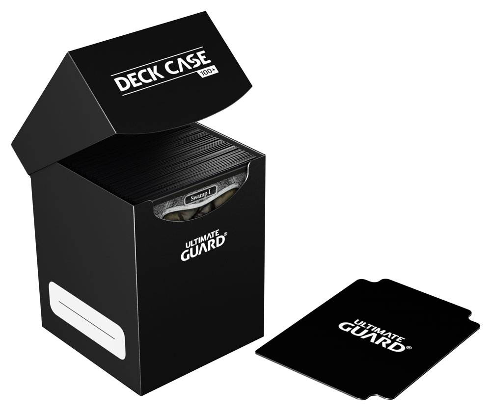 Ultimate Guard Deck Case 100+ Schwarz mit Kartentrenner