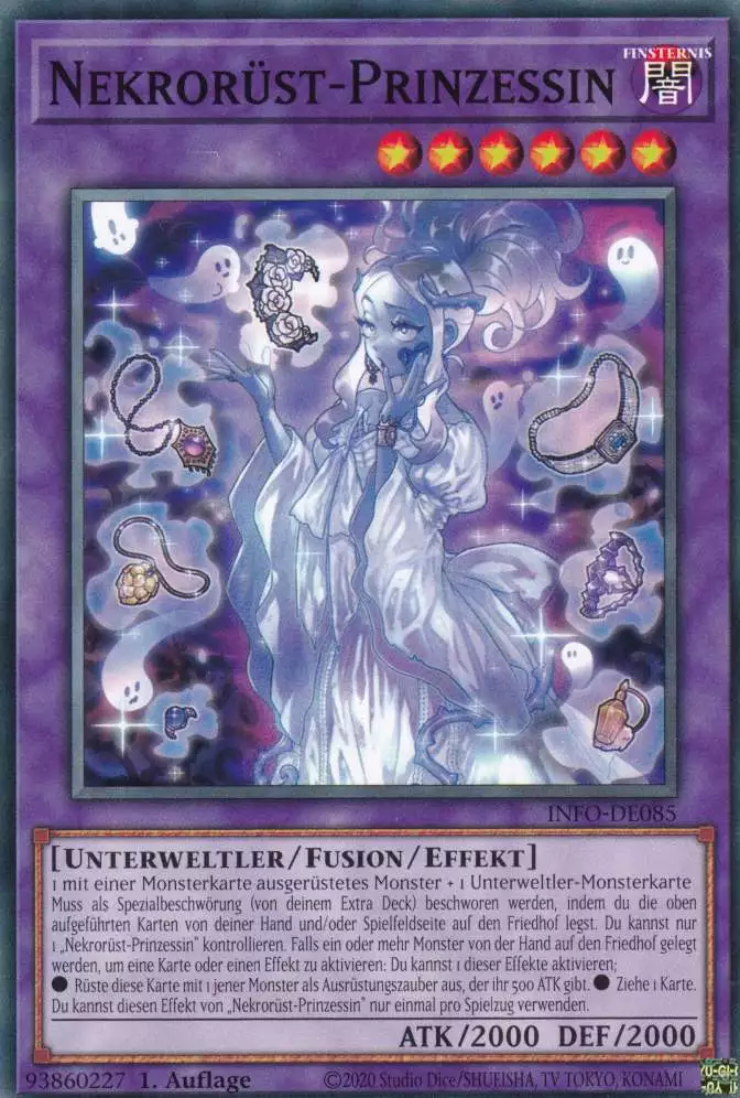 Nekrorüst-Prinzessin INFO-DE085 ist in Common Yu-Gi-Oh Karte aus The Infinite Forbidden 1.Auflage