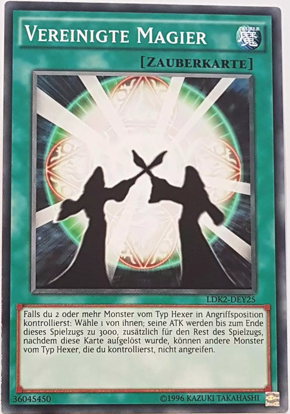 Vereinigte Magier LDK2-DEY25 ist in Common Yu-Gi-Oh Karte aus Legendary Decks 2 