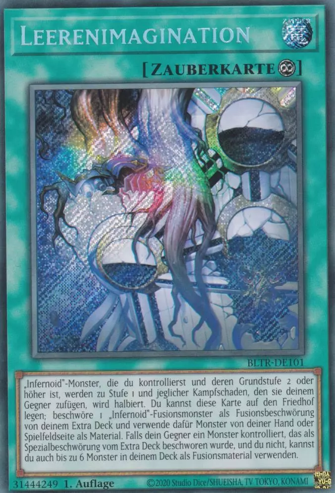 bltr-de101-leerenimagination-secret-rare-battles-of-legend-terminal-revenge Leerenimagination BLTR-DE101 ist in Secret Rare Yu-Gi-Oh Karte aus Battles of Legend Terminal Revenge 1.Auflage