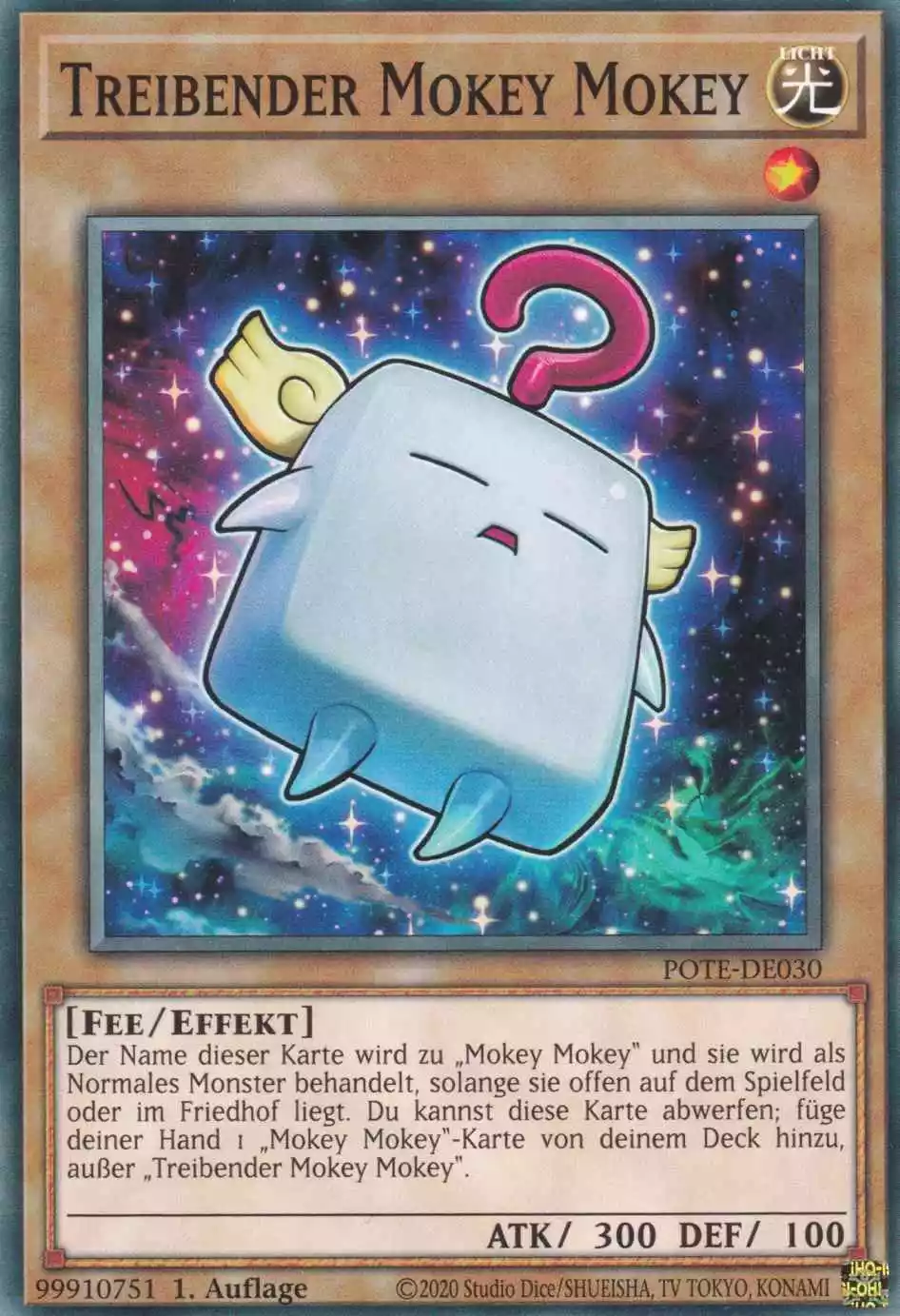pote-de030-treibender-mokey-mokey-common-power-of-the-elements Treibender Mokey Mokey POTE-DE030 ist in Common Yu-Gi-Oh Karte aus Power of the Elements 1.Auflage