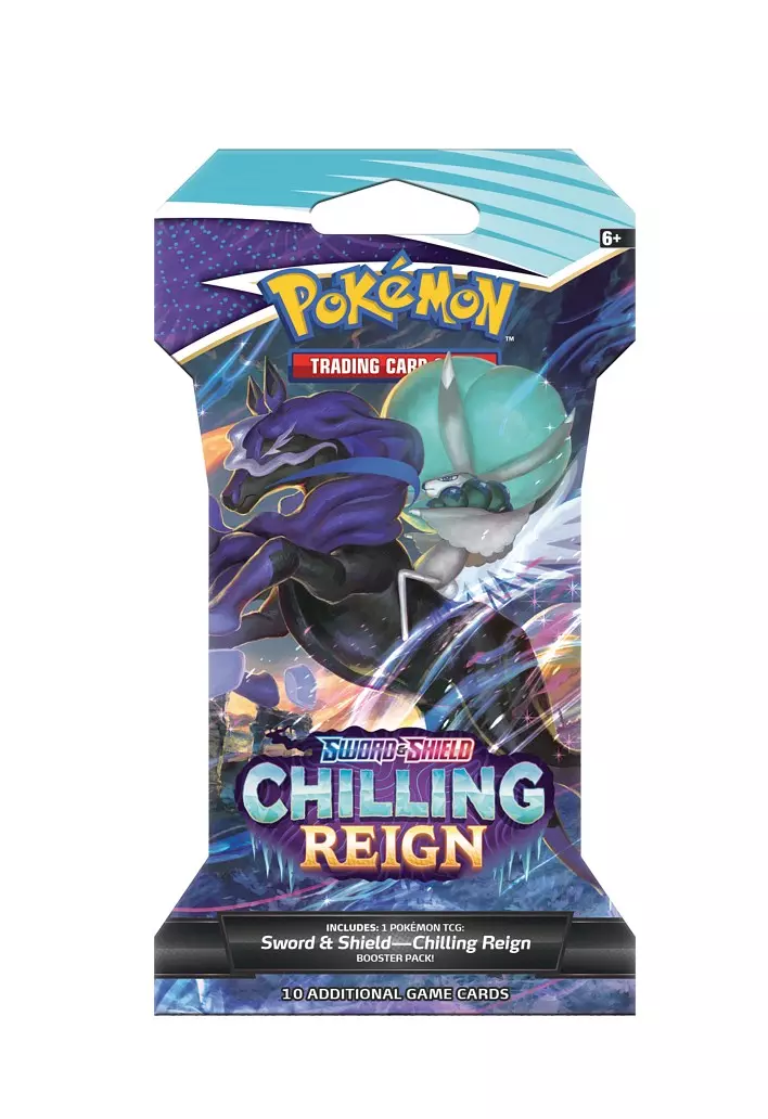 Sword & Shield 6 Chilling Reign - Sleeved Booster Pokemon - Englisch