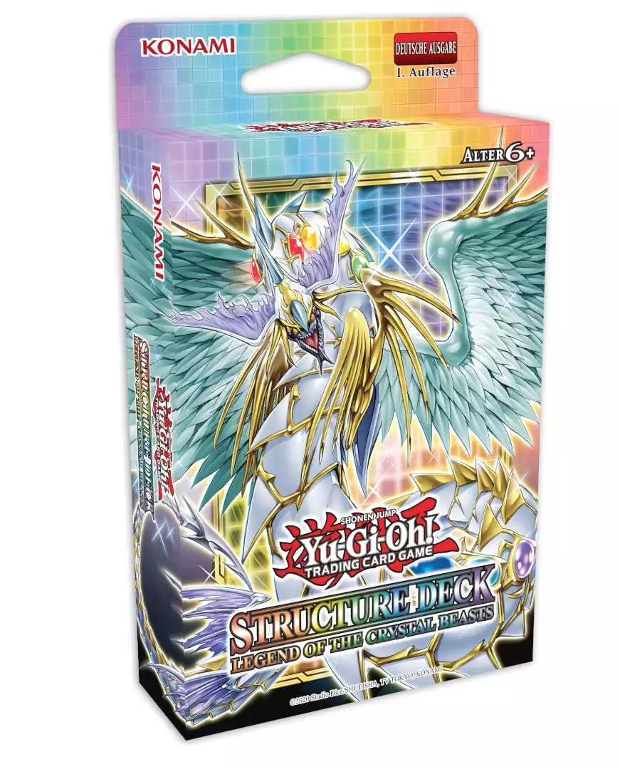 Structure Deck: Legend of the Crystal Beasts - 1. Auflage Deutsch Yu-Gi-Oh!