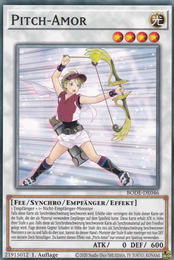 Pitch-Amor BODE-DE046 ist in Common Yu-Gi-Oh Karte aus Burst of Destiny 1.Auflage