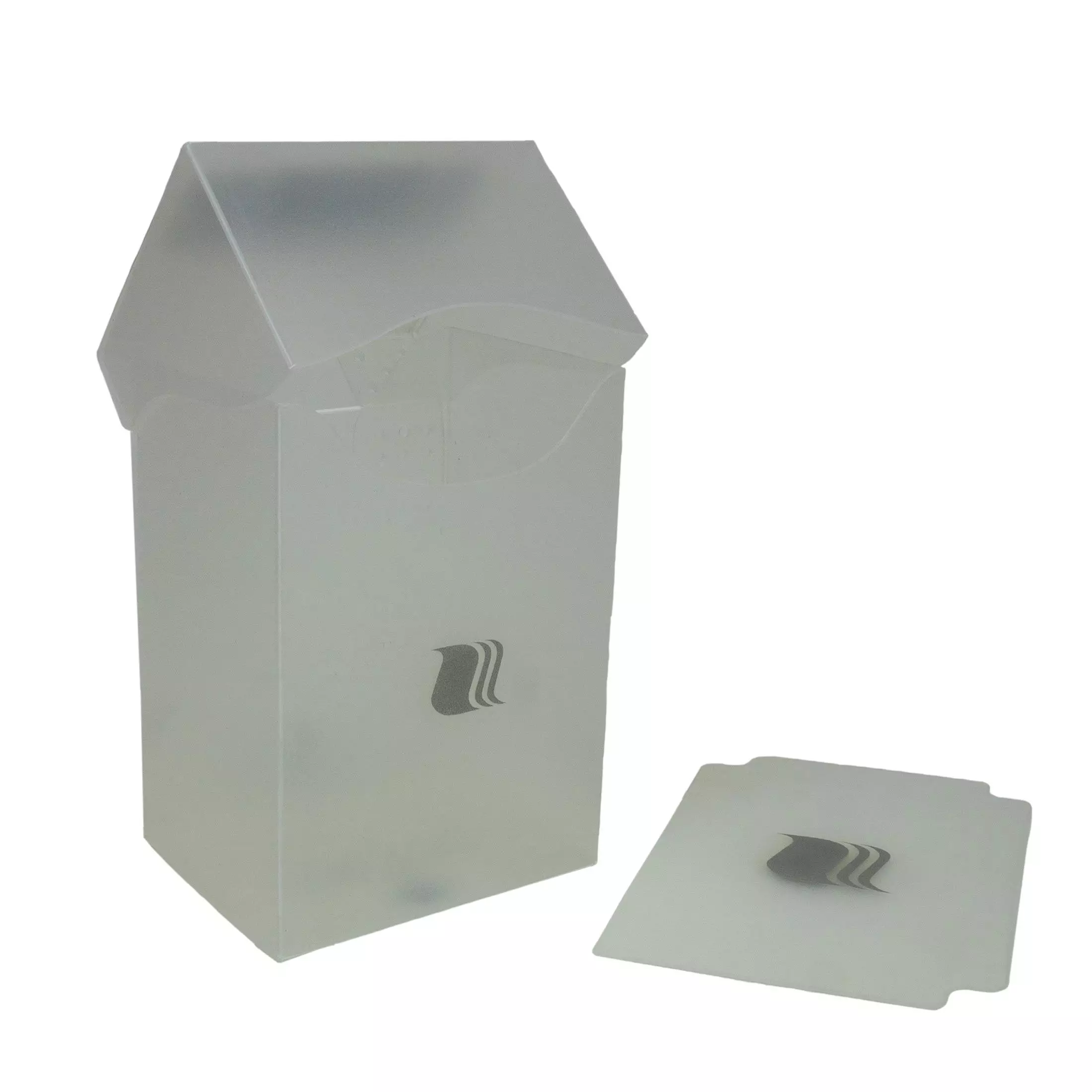 Deck-Box-in-klar-Blackfire-f-r-80-Karten Deck Box in klar Blackfire für 80 Karten