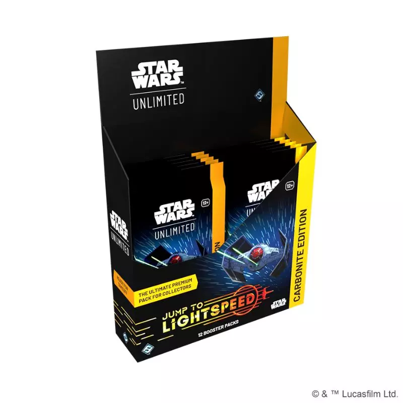 Star Wars: Unlimited - Jump to Lightspeed Carbonite - (12 Booster) Display - Englisch