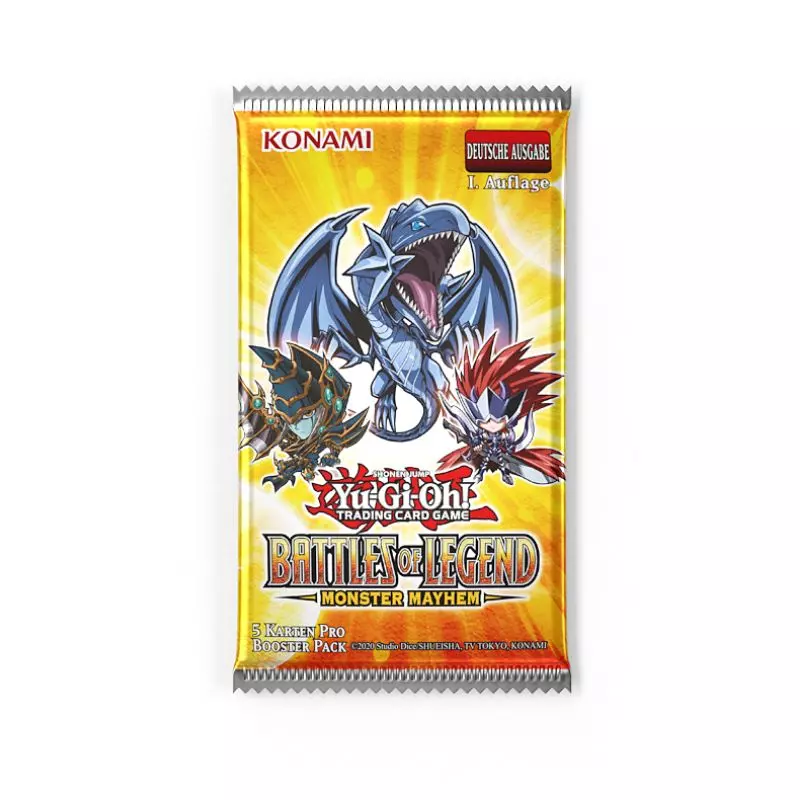 Yu-Gi-Oh! Battles of Legend Monster Mayhem - Booster - 1. Auflage Yu-Gi-Oh! Battles of Legend Monster Mayhem - Booster - 1. Auflage