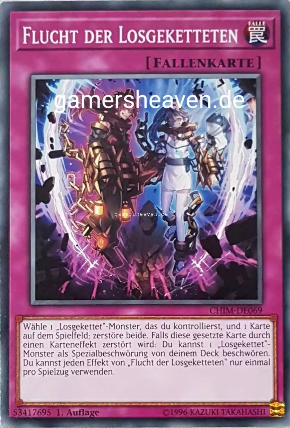 Flucht der Losgeketteten CHIM-DE069 ist in Common aus Chaos Impact 1.Auflage