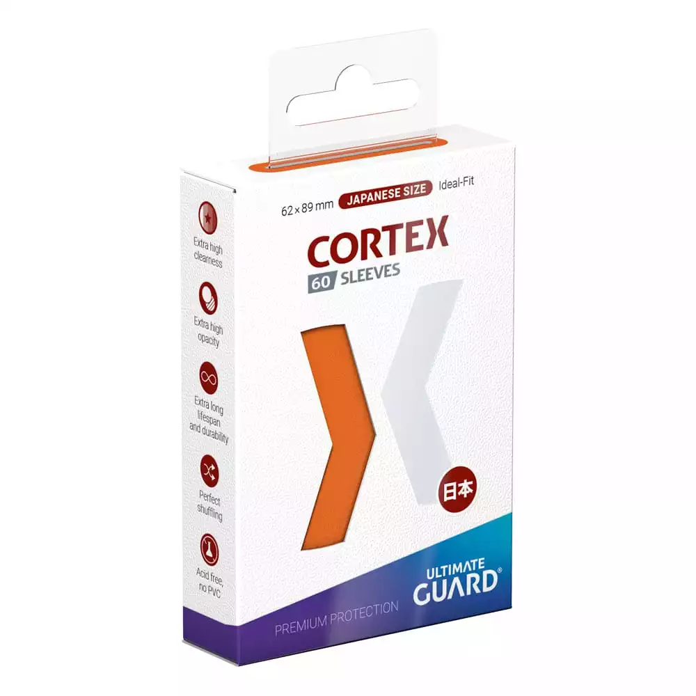 Ultimate Guard Cortex Sleeves Japanische Größe - Orange (60) Ultimate Guard Cortex Sleeves Japanische Größe - Orange (60)