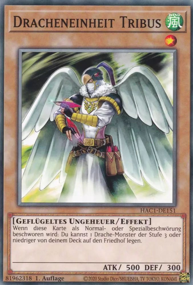 hac1-de151-dracheneinheit-tribus-common-hidden-arsenal-chapter-1 Dracheneinheit Tribus HAC1-DE151 ist in Common Yu-Gi-Oh Karte aus Hidden Arsenal Chapter 1 1.Auflage