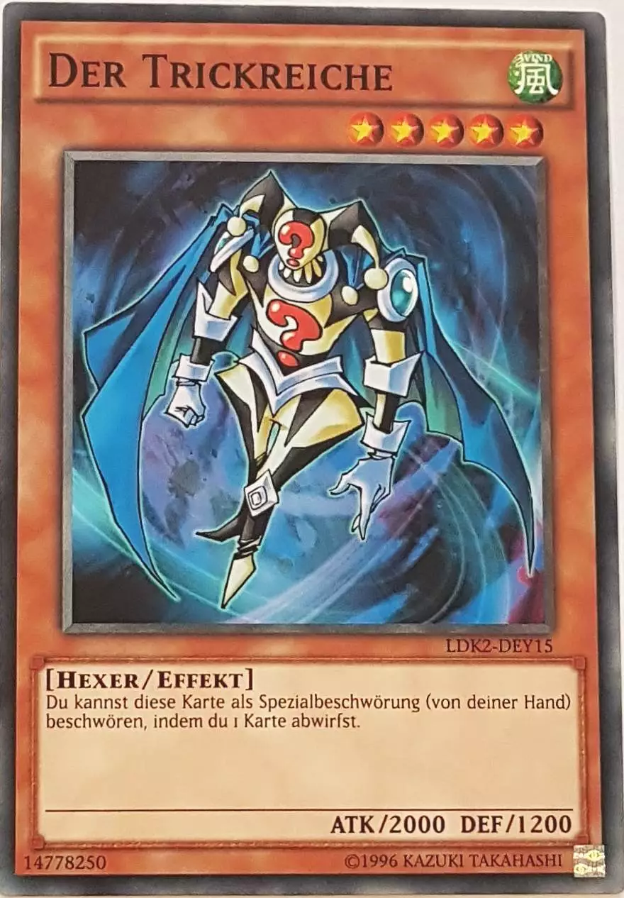 Der Trickreiche LDK2-DEY15 ist in Common Yu-Gi-Oh Karte aus Legendary Decks 2 