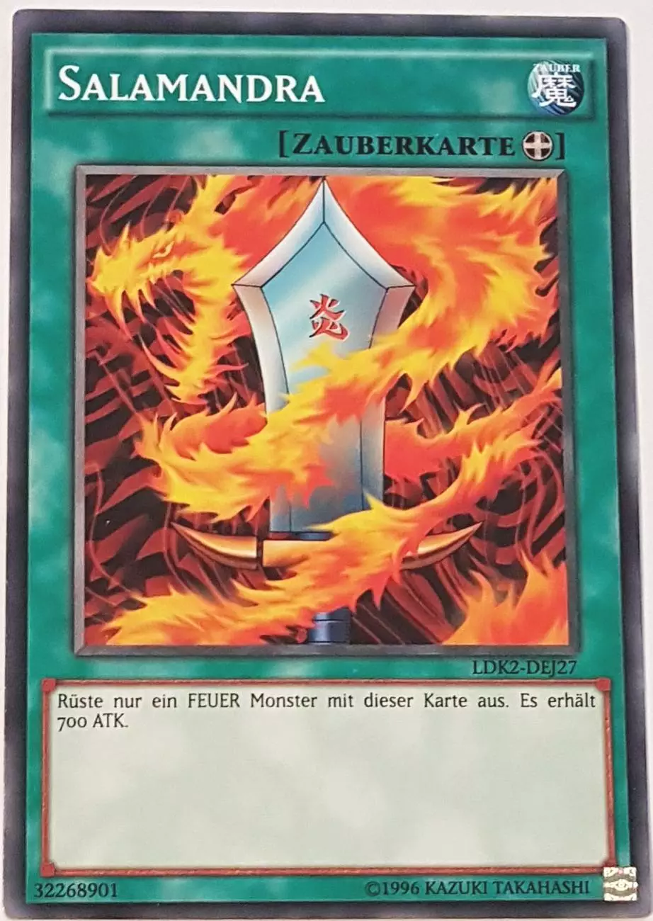 Salamandra LDK2-DEJ27 ist in Common Yu-Gi-Oh Karte aus Legendary Decks 2 
