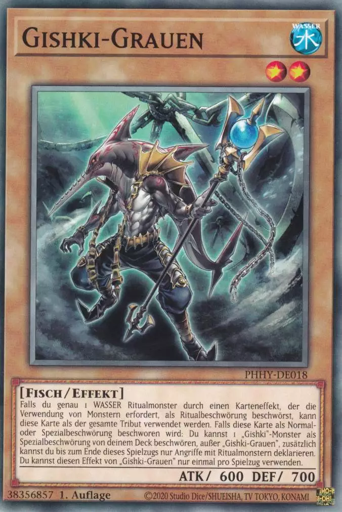 Gishki-Grauen PHHY-DE018 ist in Common Yu-Gi-Oh Karte aus Photon Hypernova 1.Auflage