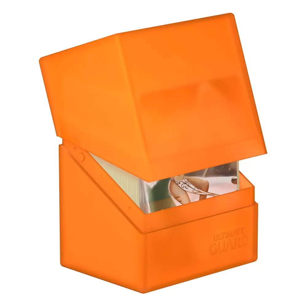 x_ugd010845_a Ultimate Guard Boulder Deck Case 80+ Poppy Topaz