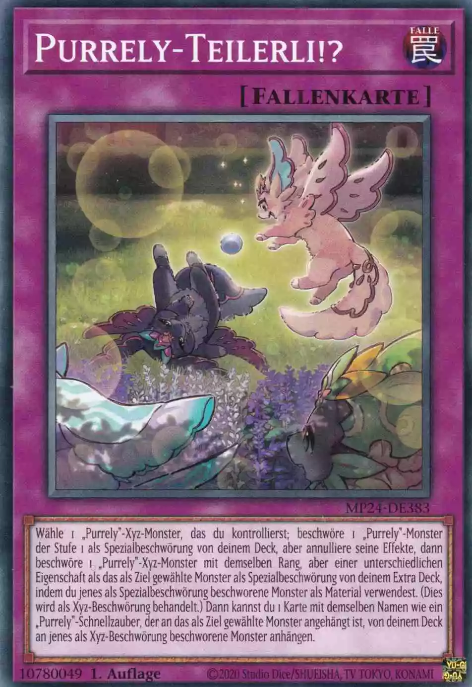 Purrely-Teilerli!? MP24-DE383 ist in Common Yu-Gi-Oh Karte aus 25th Anniversary Tin Dueling Mirrors 1.Auflage