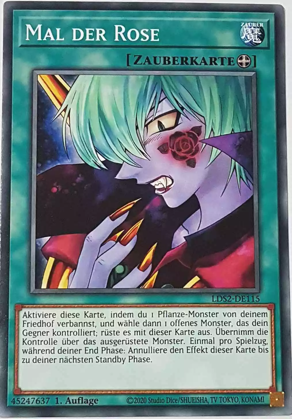 Mal der Rose LDS2-DE115 ist in Common Yu-Gi-Oh Karte aus Legendary Duelists: Season 2 1.Auflage