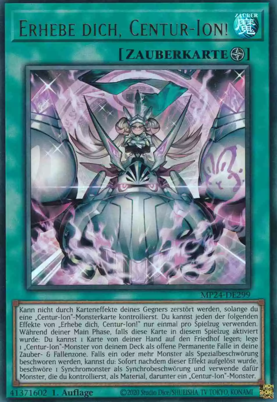 Erhebe dich, Centur-Ion! MP24-DE299 ist in Ultra Rare Yu-Gi-Oh Karte aus 25th Anniversary Tin Dueling Mirrors 1.Auflage