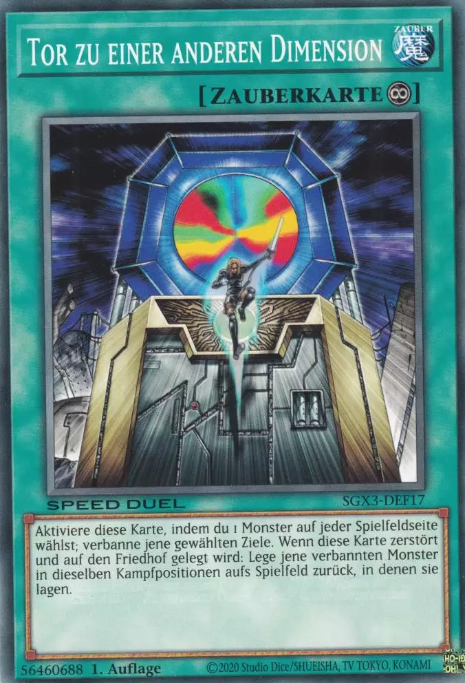 sgx3-def17-tor-zu-einer-anderen-dimension-common-speed-duel-gx-duelists-of-shadows Tor zu einer anderen Dimension SGX3-DEF17 ist in Common Yu-Gi-Oh Karte aus Speed Duel GX: Duelists of Shadows 1.Auflage