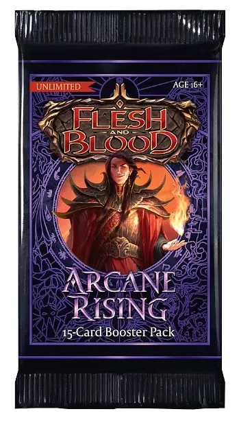 Flesh & Blood TCG - FaB Arcane Rising Unlimited Display (24 Packs) - Englisch