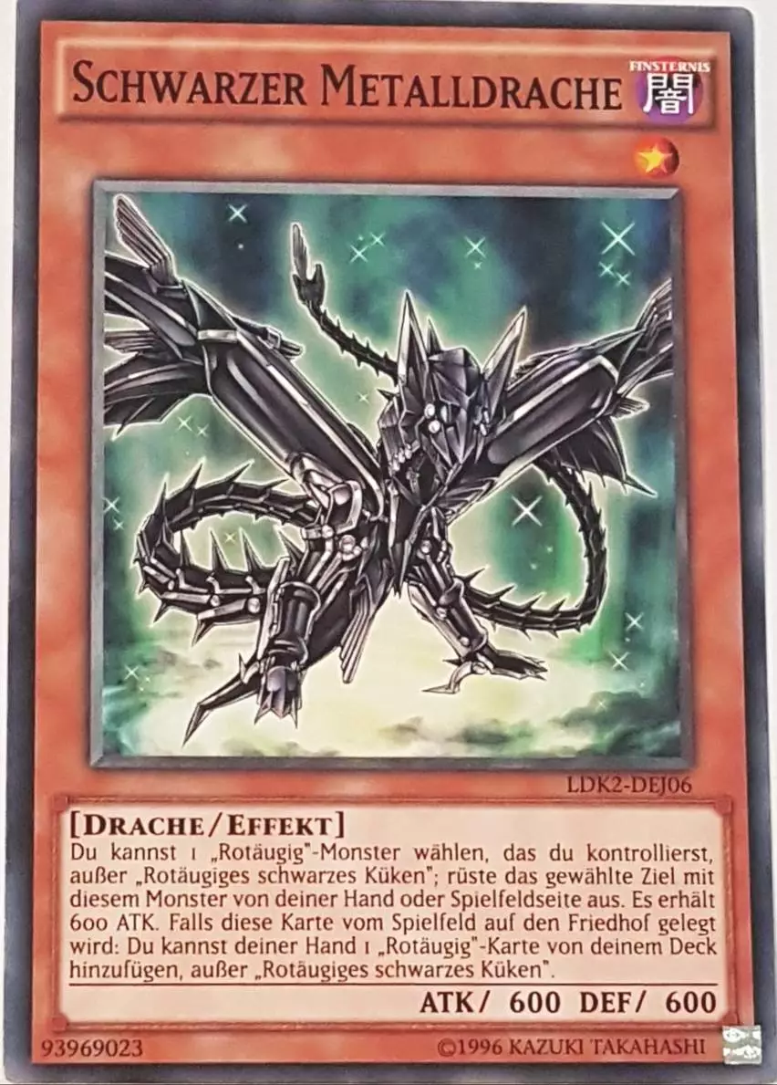 Schwarzer Metalldrache LDK2-DEJ06 ist in Common Yu-Gi-Oh Karte aus Legendary Decks 2 