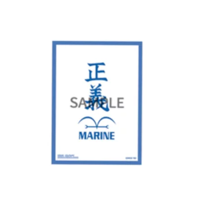 Marine One Piece TCG Card Game - Official Kartenhüllen V.3 (70 sleeves) - Marine