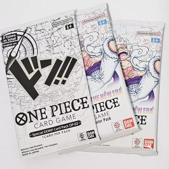 One Pece Card Game Double Pack Set VOL.2 Booster Pack DP02