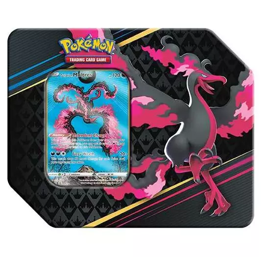 Pokemon Crown Zenith Galarian Moltres Tin Box Groß - Englisch