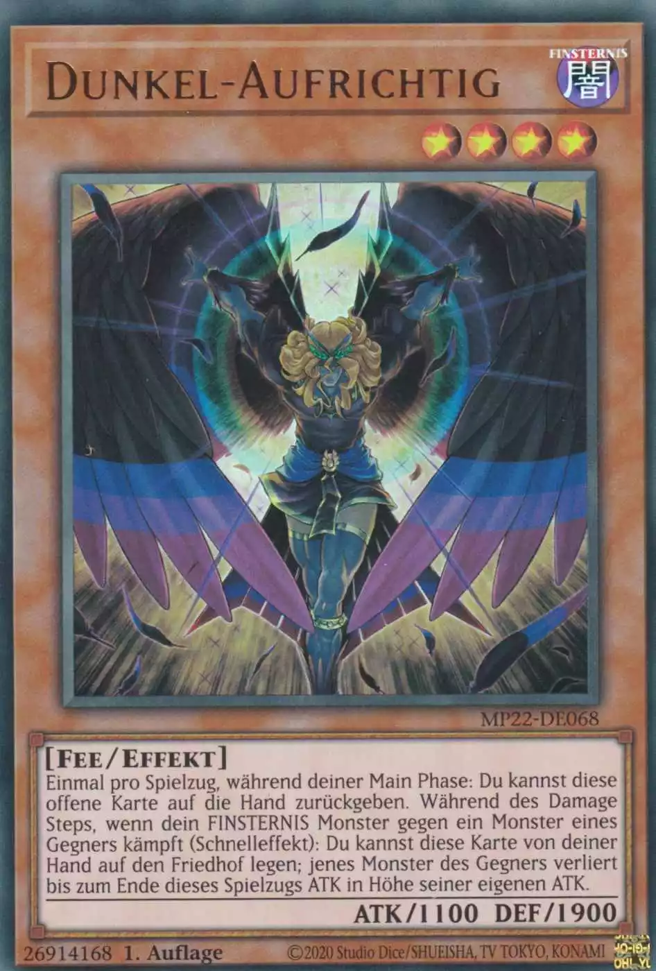 mp22-de068-dunkel-aufrichtig-ultra-rare-tin-of-the-pharaoh-s-gods Dunkel-Aufrichtig MP22-DE068 ist in Ultra Rare Yu-Gi-Oh Karte aus Tin of the Pharaoh’s Gods 1.Auflage