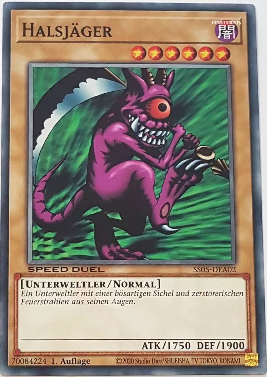 Halsjäger SS05-DEA02 ist in Common Yu-Gi-Oh Karte aus Twisted Nightmares 1.Auflage