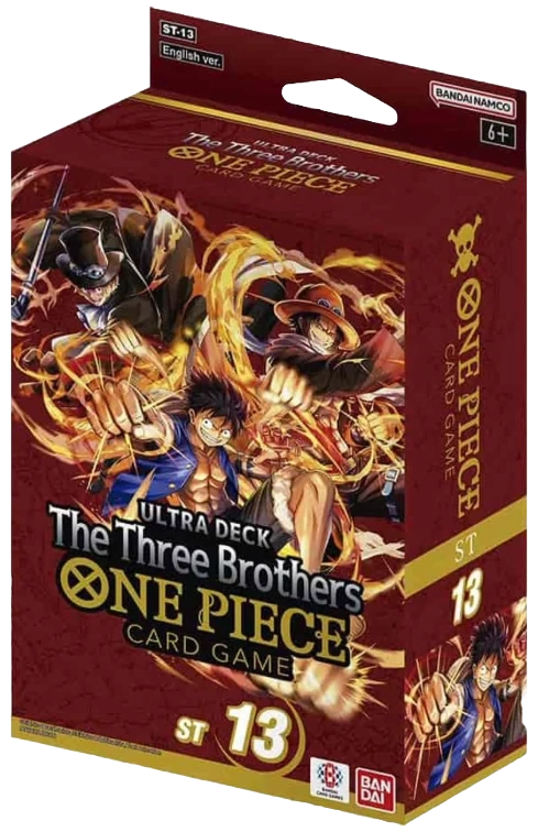 One Piece Card Game - Ultra Starer Deck - The Three Brothers ST-13 - Englisch