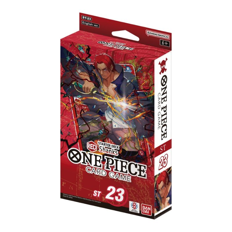 One Piece Card Game - Starter Deck ST23 – Shanks (Red) - Englisch