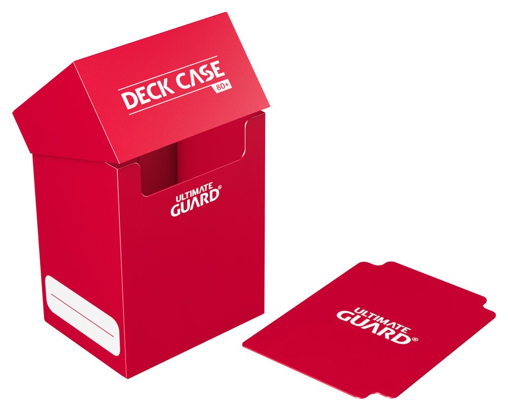 Ultimate Guard Deck Case 80+ Rot mit Kartentrenner