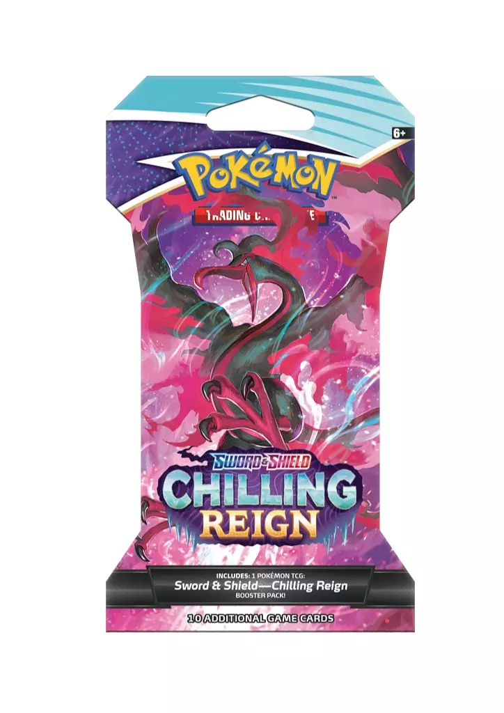 Sword & Shield 6 Chilling Reign - Sleeved Booster Pokemon - Englisch