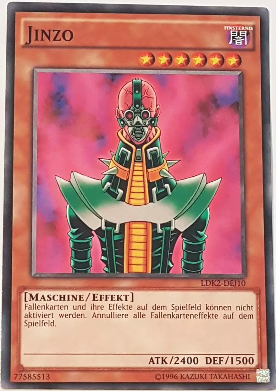 Jinzo LDK2-DEJ10 ist in Common Yu-Gi-Oh Karte aus Legendary Decks 2 
