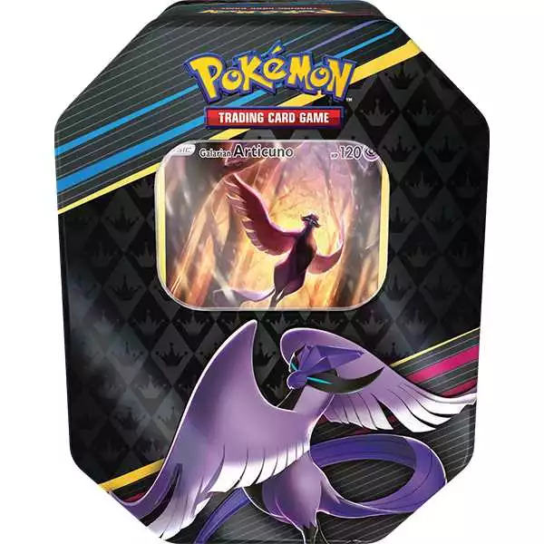 Pokemon Crown Zenith Galarian Articuno Tin Box - Englisch