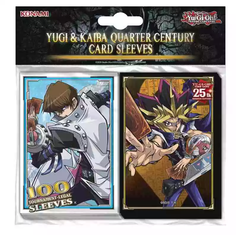 Yu-Gi-Oh! Yugi & Kaiba Quarter Century - Kartenhüllen (2x 50 Sleeves)