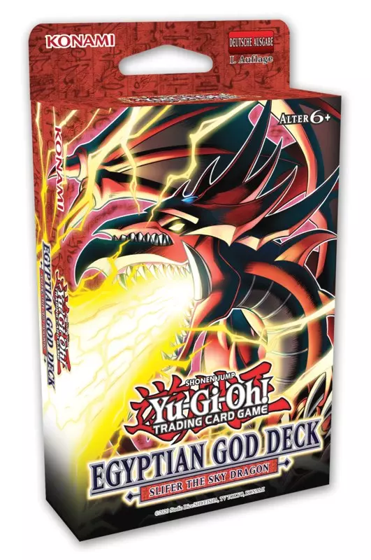 Egyptian God Deck Slifer der Himmelsdrache - 1. Auflage Deutsch Yu-Gi-Oh!