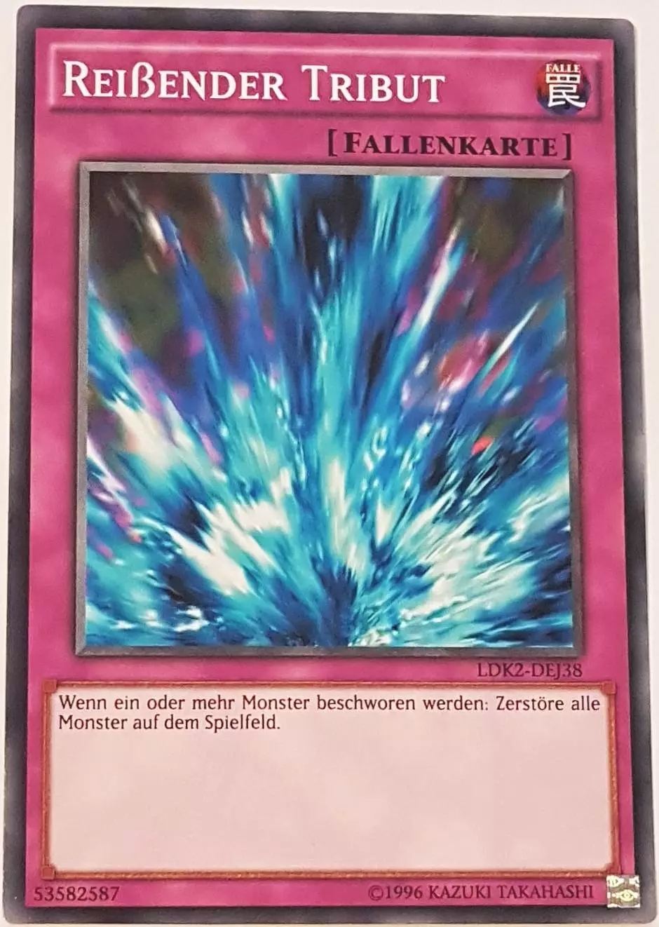 Reißender Tribut LDK2-DEJ38 ist in Common Yu-Gi-Oh Karte aus Legendary Decks 2 