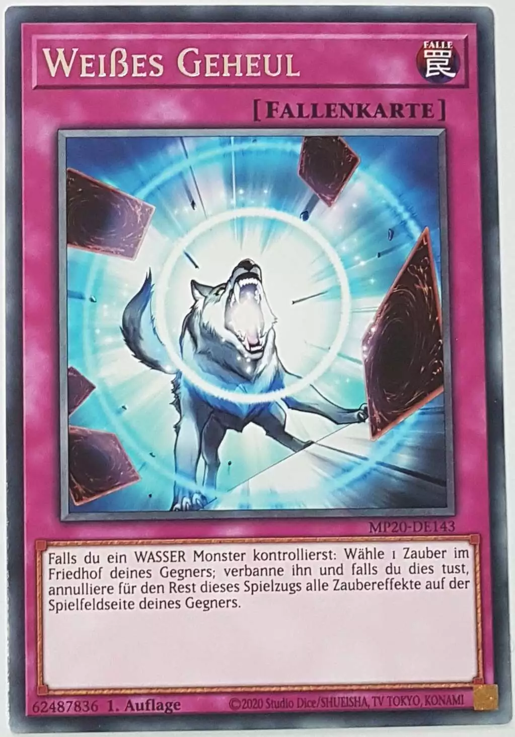 Weißes Geheul MP20-DE143 ist in Rare Yu-Gi-Oh Karte aus 2020 Tin of Lost Memories 1.Auflage