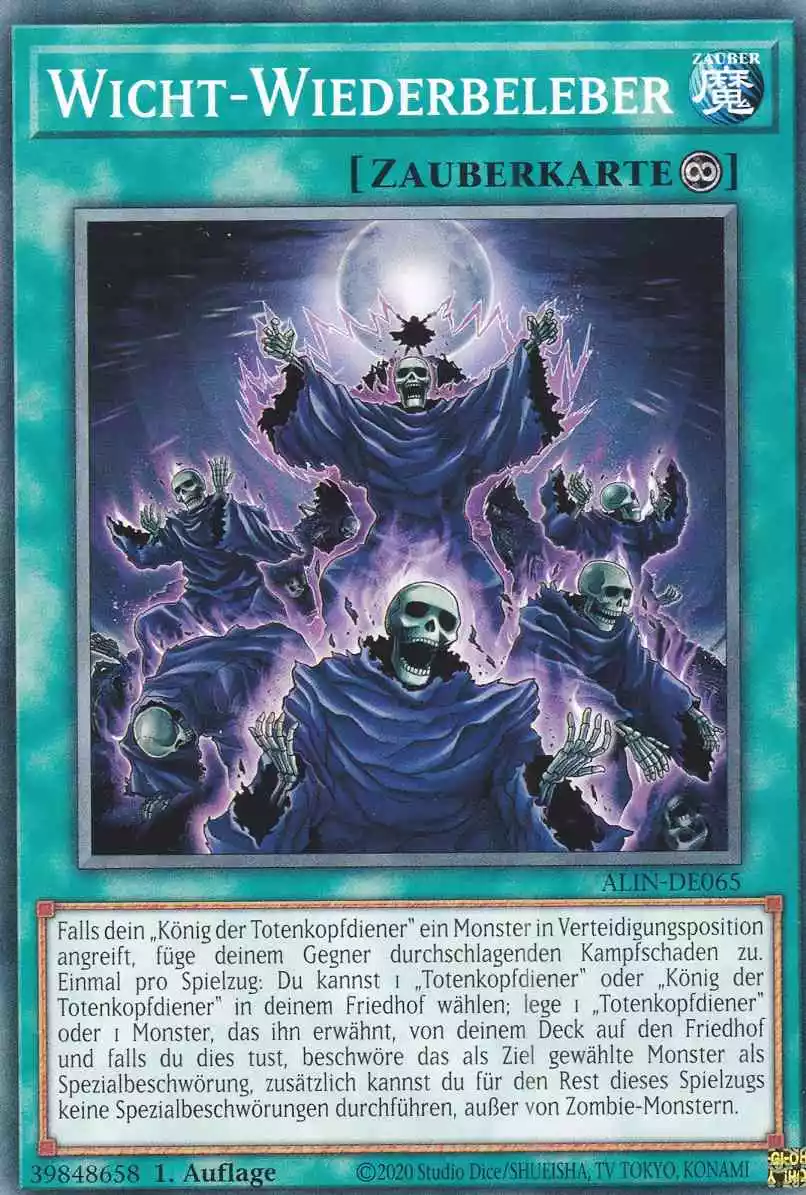 Wicht-Wiederbeleber ALIN-DE065 ist in Common Yu-Gi-Oh Karte aus Alliance Insight 1.Auflage