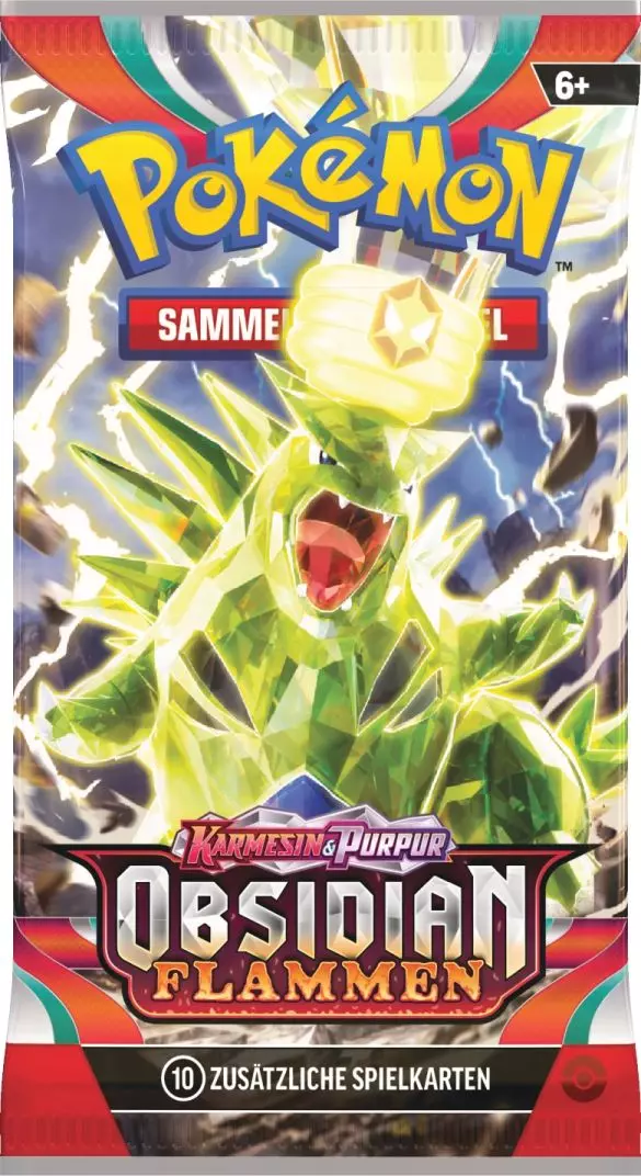 Pokemon Karmesin & Purpur Obsidianflammen Display (36 Booster) - Deutsch