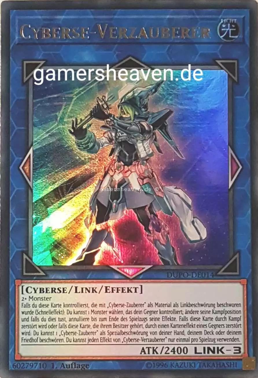 Cyberse-Verzauberer DUPO-DE014 ist in Ultra Rare aus Duel Power 1.Auflage