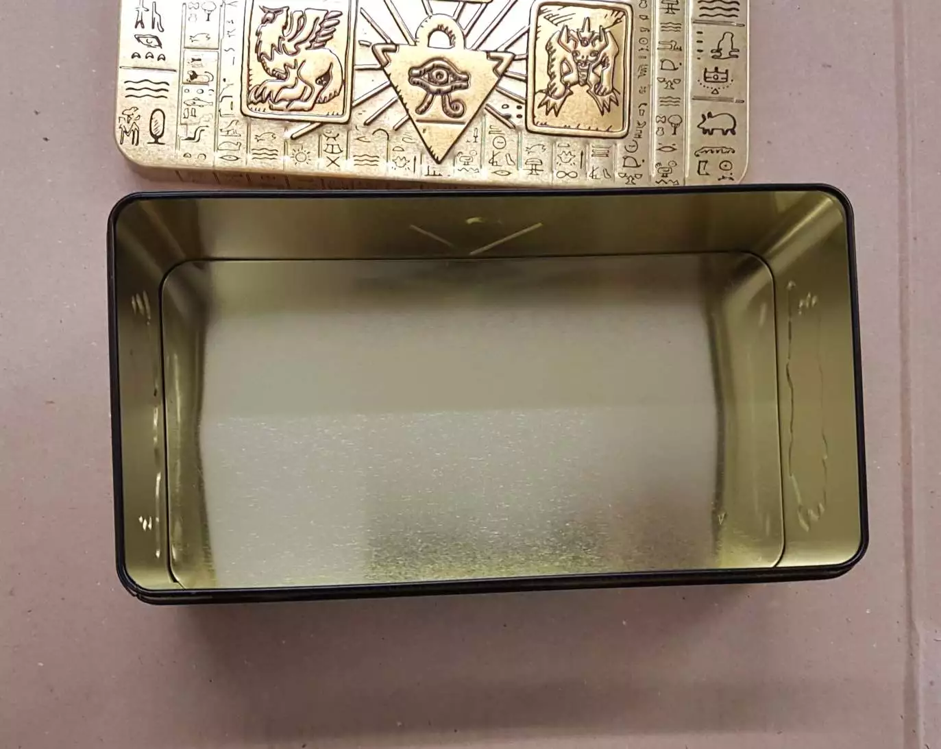 Tin of the Pharaoh's Gods - 12x Tin 2022 Box LEER für Aufbewahrung - Yu-Gi-Oh!