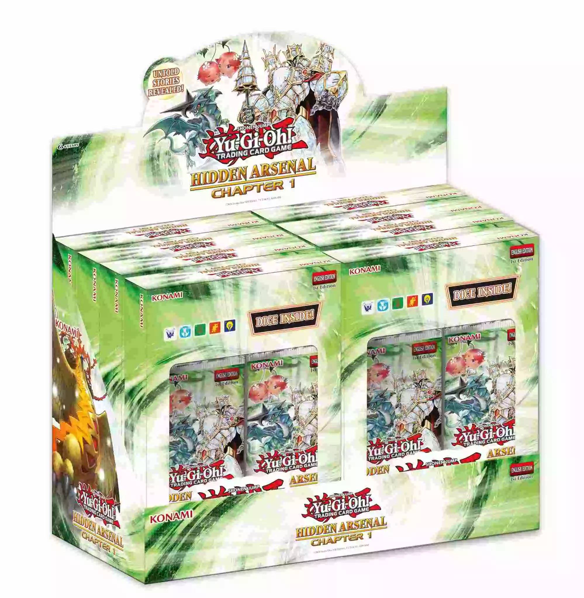 Hidden Arsenal: Chapter 1 Display mit 8 Packs - Englisch