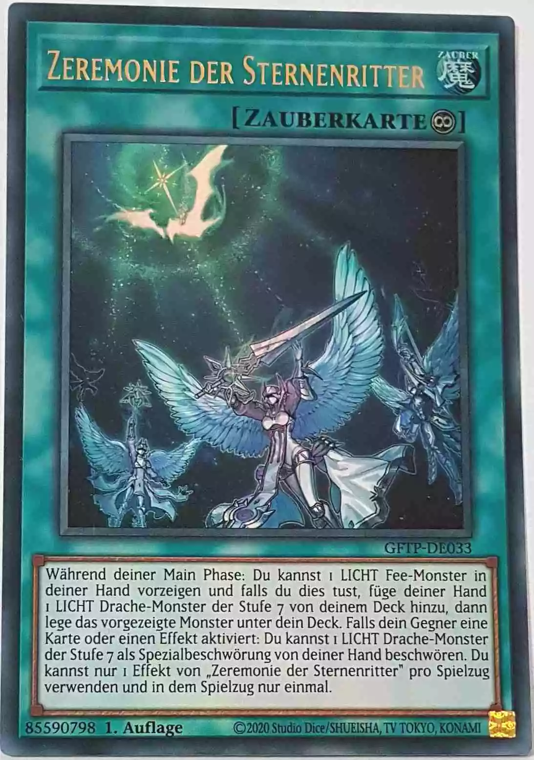 gftp-de033-zeremonie-der-sternenritter-ultra-rare-ghost-from-the-past Zeremonie der Sternenritter GFTP-DE033 ist in Ultra Rare Yu-Gi-Oh Karte aus Ghost From The Past 1.Auflage