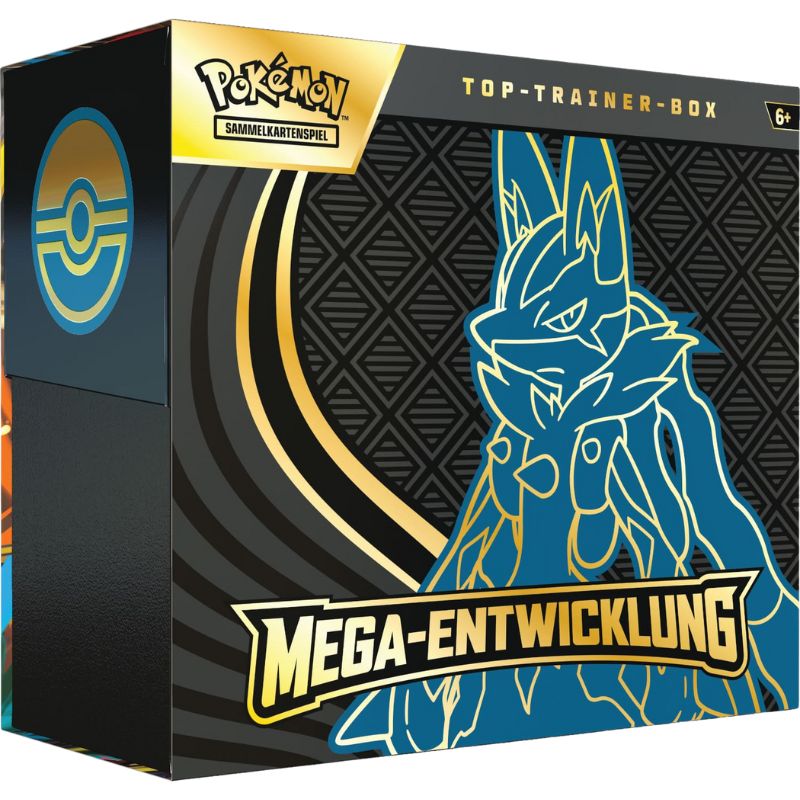 Pokemon Mega Entwicklung - Top Trainer Box Lucario - Deutsch
