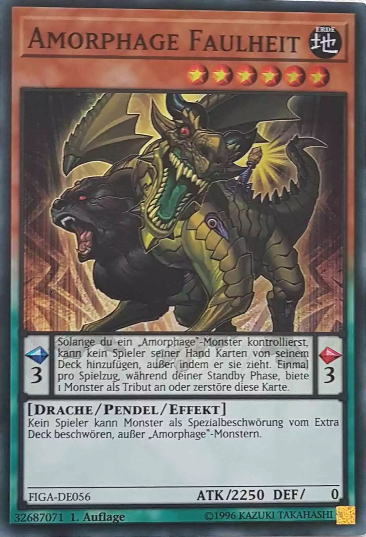 figa-de056-amorphage-faulheit-super-rare Amorphage Faulheit FIGA-DE056 ist in Super Rare Yu-Gi-Oh Karte aus Fists of the Gadgets 1.Auflage