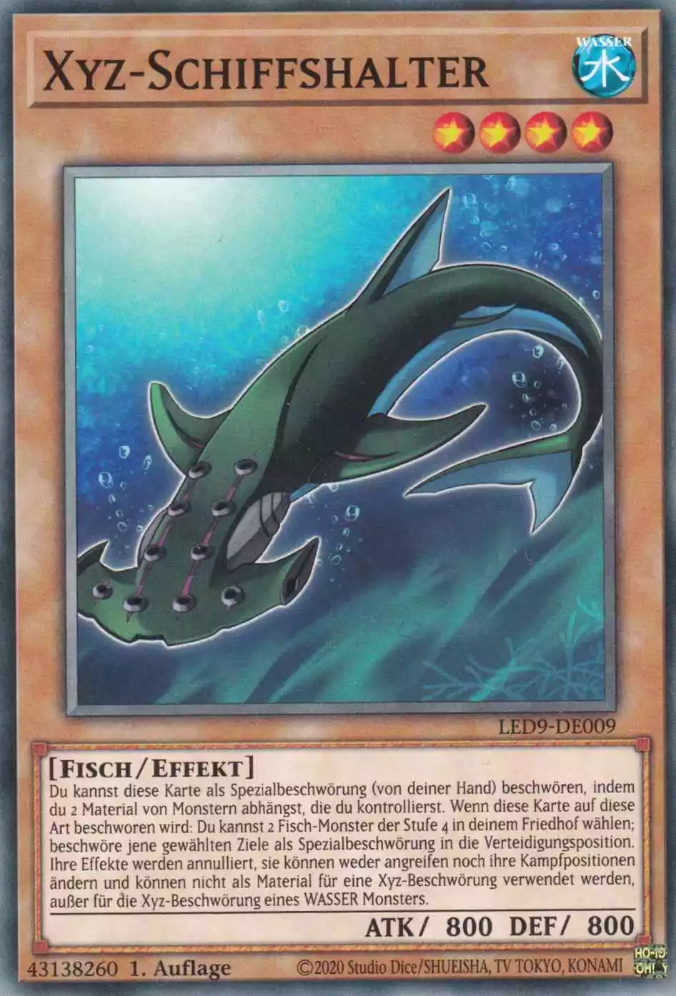 led9-de009-xyz-schiffshalter-common-legendary-duelists-duels-from-the-deep Xyz-Schiffshalter LED9-DE009 ist in Common Yu-Gi-Oh Karte aus Legendary Duelists Duels from the Deep 1.Auflage