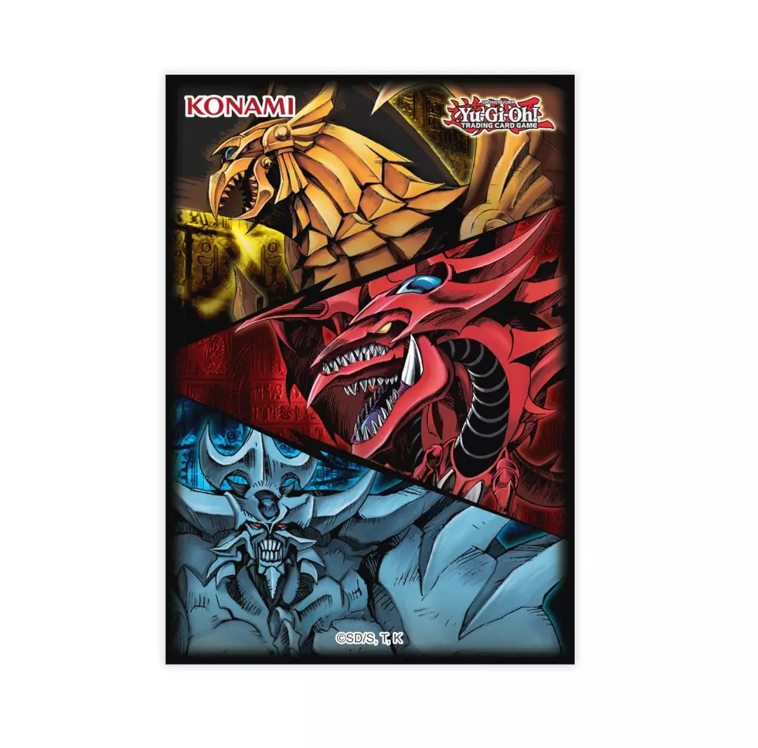 Egyptian God Slifer, Obelisk und Ra - Kartenhüllen (50 Sleeves) Yugioh